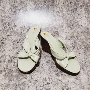 3/$20 ITALIAN SHOEMAKERS Wedge Slip On Sandal 8.5